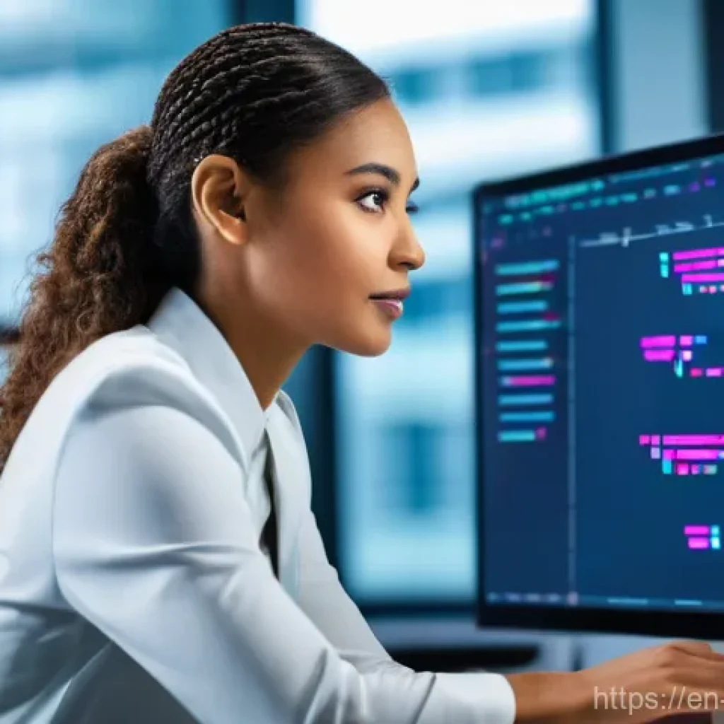 빅데이터 분석가로 성공한 사람들의 사례 - **Prompt:** A dynamic, diverse group of professional big data analysts collaboratively working in a ...